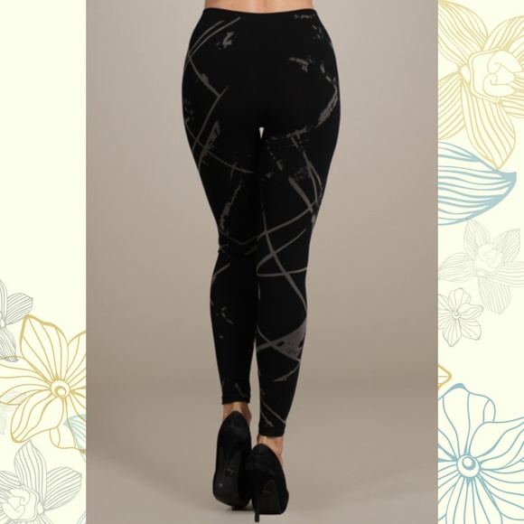 M.Rena black styled leggins - Picture 2 of 4